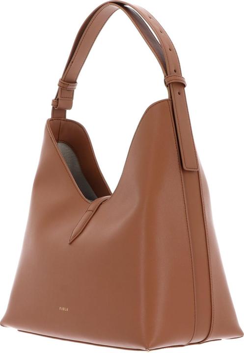 Produktbild Furla hobo bag goccia m in leather color brandy