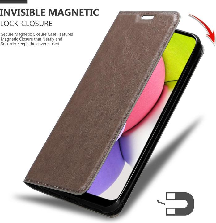 Productafbeelding Cadorabo Boek Invis. Magnetisch deksel (Samsung Galaxy A03s)