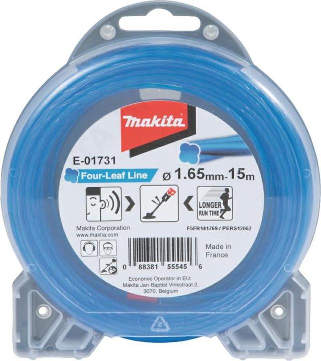 Actual product image Makita Four Leaf (Weed whacker, Trimmer line + line spool)