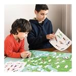 Actual product image Poppik Sticker learning poster football clubs