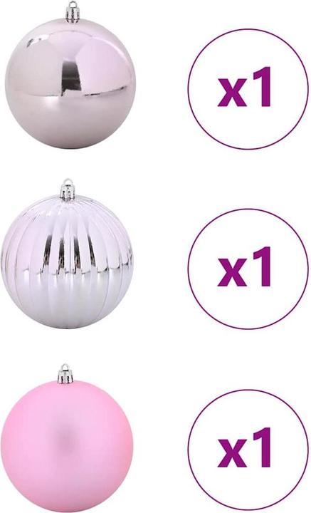 Produktbild vidaXL Weihnachtskugeln