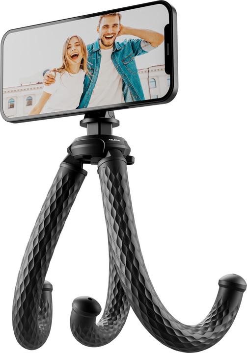 Actual product image Telesin Flexibles magnetisches Smartphone Tripod Stativ