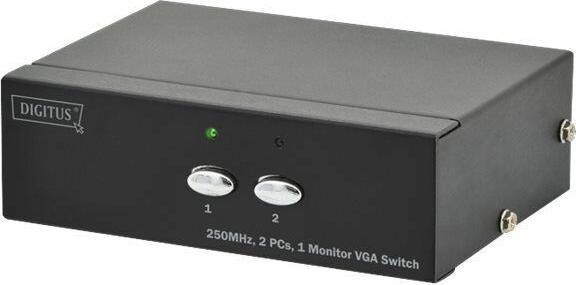Actual product image Digitus DS-44100 2-port VGA video selector 250 Mhz