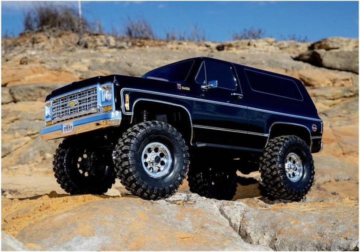 Produktbild Traxxas TRX-4 79 Chevy Blazer schwarz 1/10 Crawler RTR Brushed, Clipless, ohne Akku und Ladegerät (RTR Ready-to-Run)