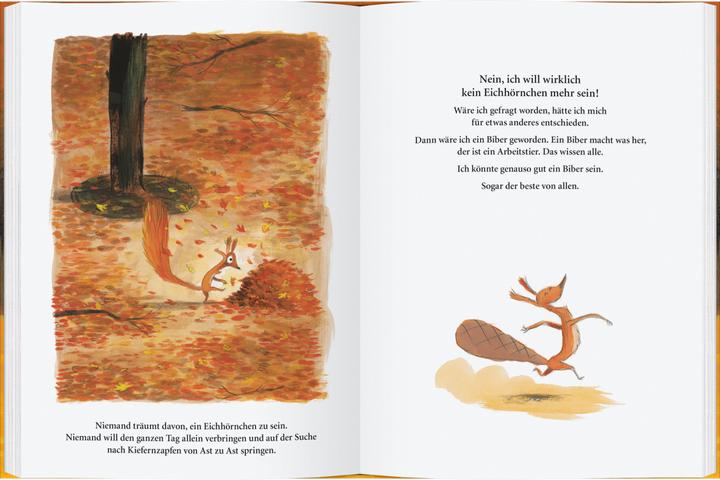 Image du produit Ich will kein Eichhörnchen mehr sein (Allemand, Olivier Tallec, 2022)