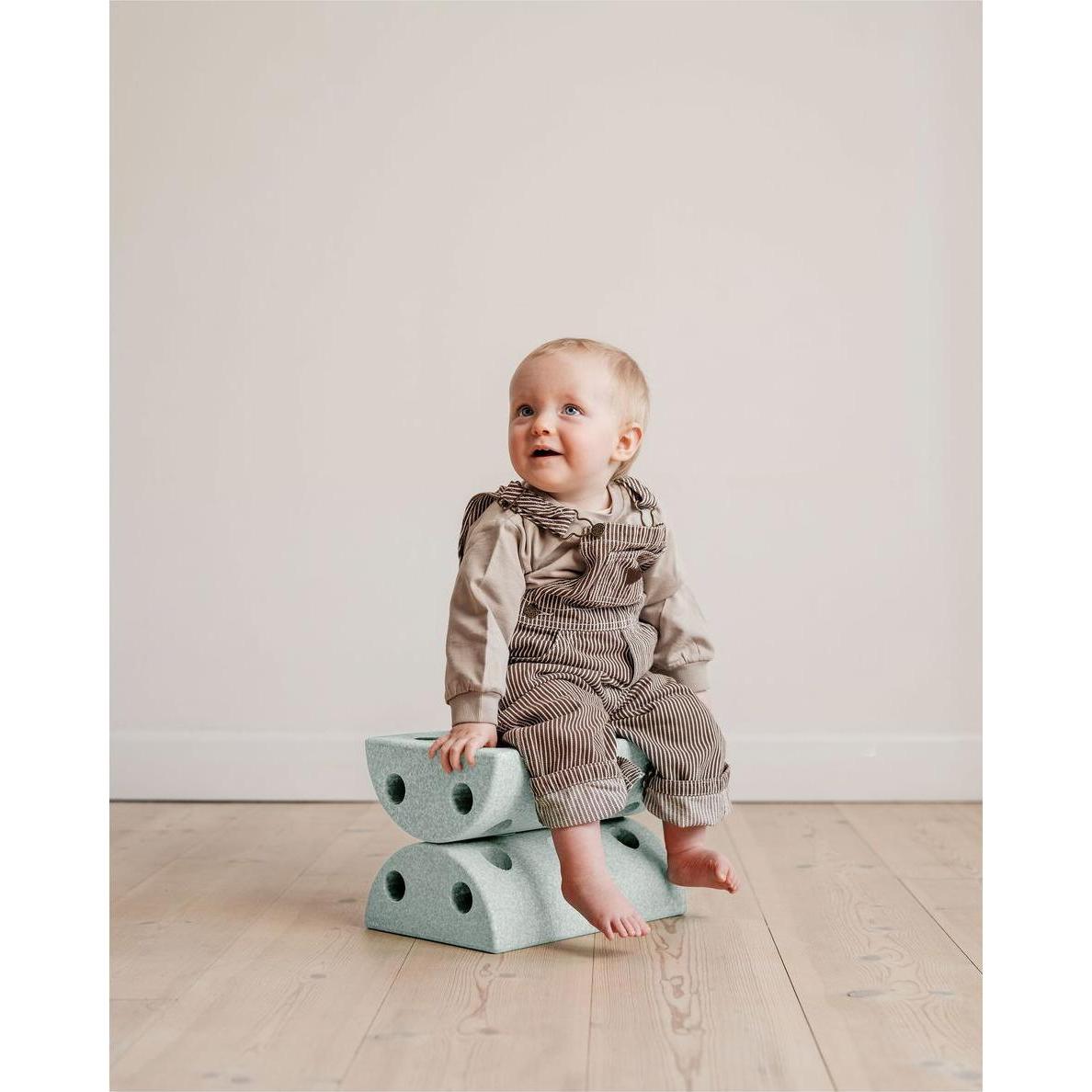 Modu, Kinderstuhl + Kindertisch, Kids Stool - Kinderhocker/ 3-in-1-Roller