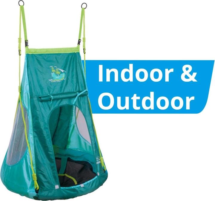 Actual product image Hudora Nest swing with Pirate 90 tent
