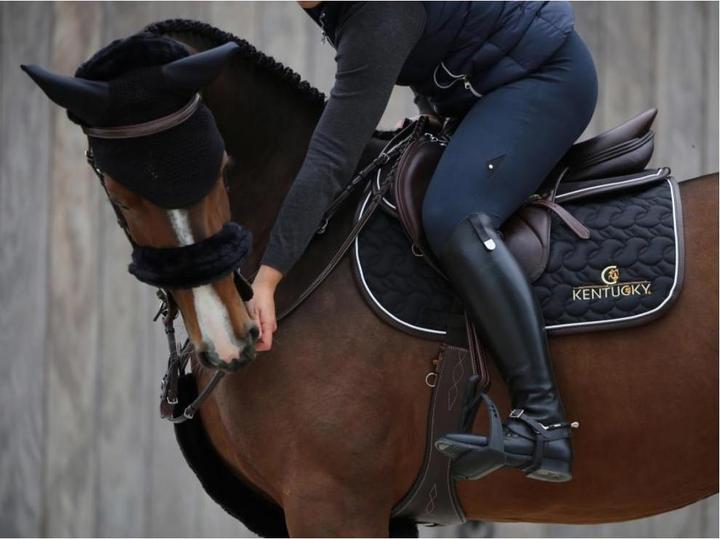 Image du produit Kentucky Horsewear Protège-narines en peau d'agneau (artificielle)