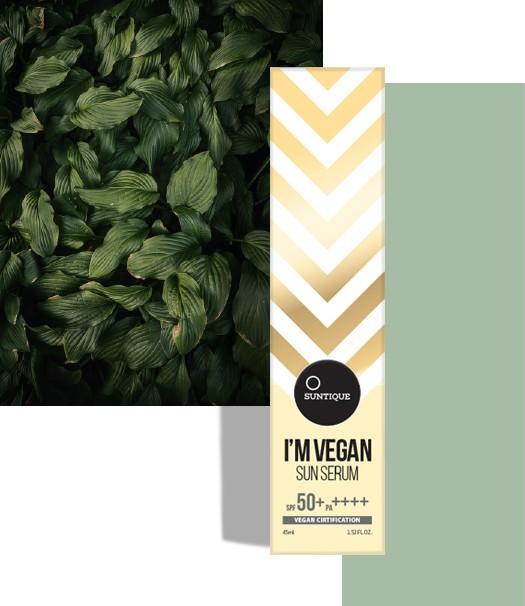 Immagine prodotto Suntique Siero Solare I'M Vegan (Crema solare, SPF 50+, 50 ml)