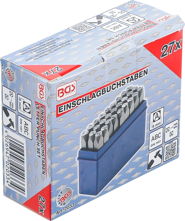 Actual product image BGS Lettres à frapper | 6 mm