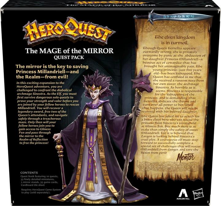 Produktbild Hasbro Heroquest The Mage of the Mirror Quest (Englisch)
