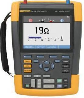 Produktbild Beha Amprobe 190-202-III Hand-Oszilloskop (Scope-Meter) 200MHz 2-Kanal 2.5 GSa/s 30 kpts 8 Bit 1 Set (CAT III 1000V, CAT IV 600V)