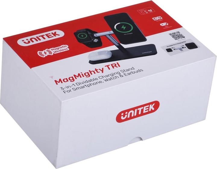 Productafbeelding Unitek MagMighty TRI 3in1 3 A lader (P1212A) (15 W)