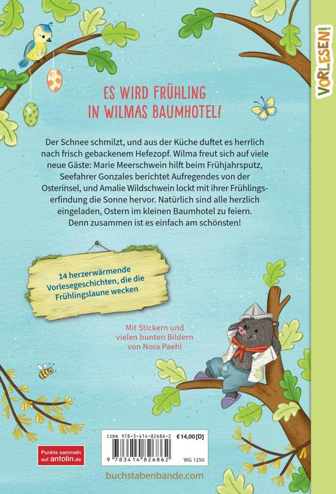 Actual product image Wilma Walnuss - Frühling im kleinen Baumhotel (Band 2) (German, Catherine E. People, Nora Paehl, 2023)