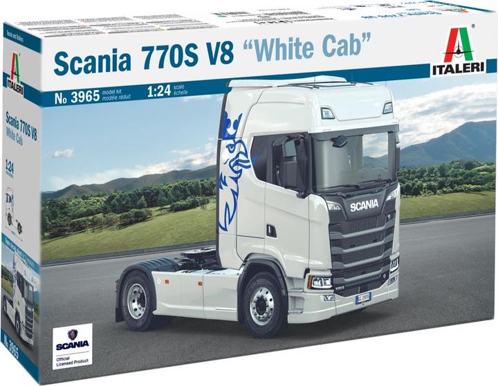 Actual product image 1:24 Scania 770 S V8 "White Cab"