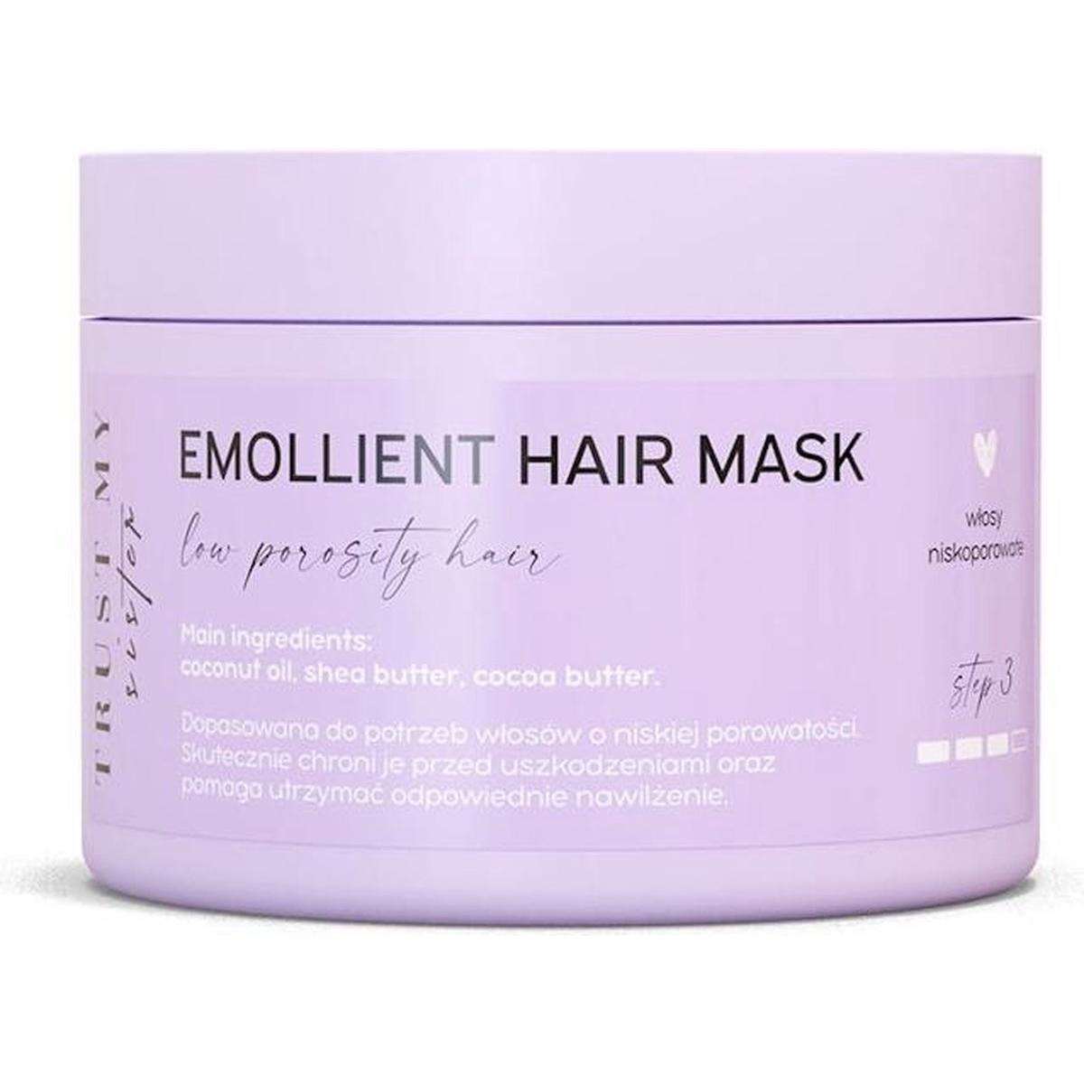 Trust , Maschera, My Sister Maschera Emolliente Per Capelli A Bassa Porosità Maschera Per Capelli A Bassa Porosità