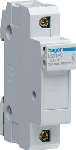 Actual product image Hager DC fuse disconnector (32 A)