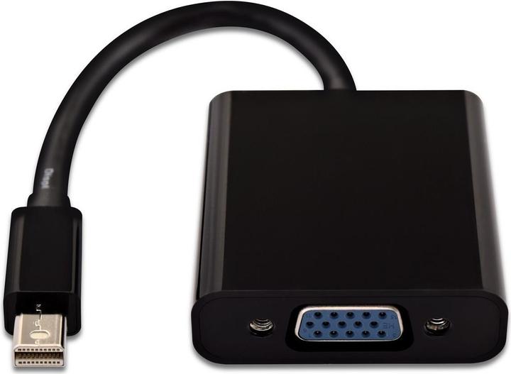 Immagine prodotto V7 Adattatore Mini DP A VGA Nero (Mini DP, 19 cm)