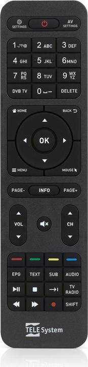 Produktbild Telesystem Decoder HD HDMI Android 9 Aosp Main 10 Ok Bonus TV Strong Ts Up T2 (8 GB, DVB-T, DVB-T2)
