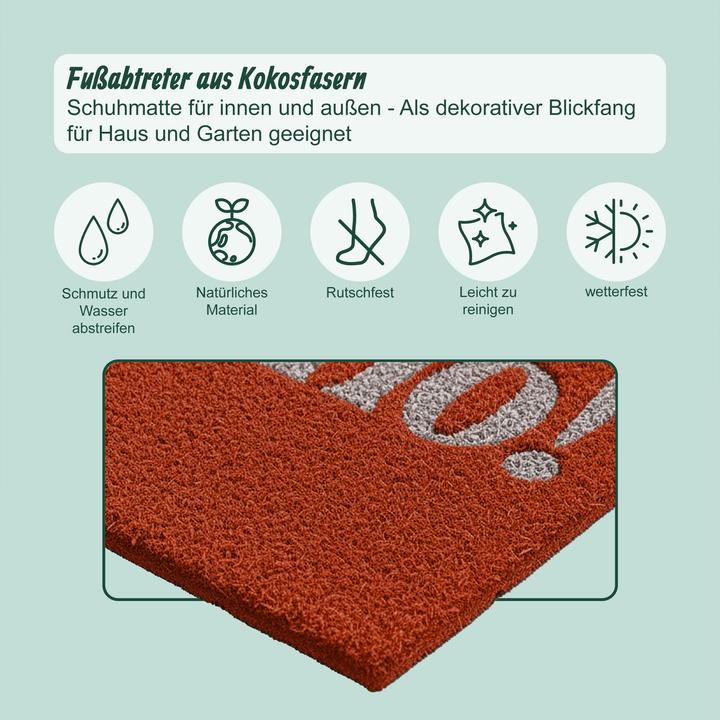 Productafbeelding Relaxdays Fussmatte (60 x 40 cm)