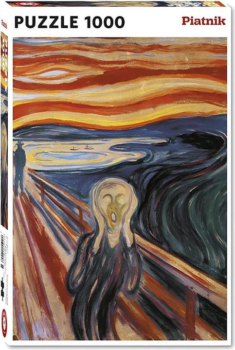 Image du produit Piatnik Munch- Le cri (1000 pièces)