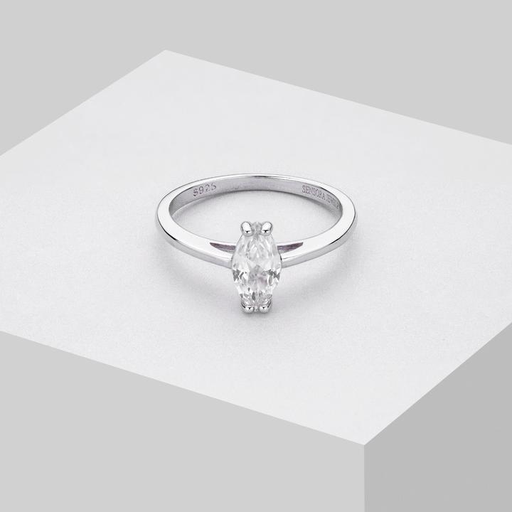 Produktbild Sensora Jewelry Marble Ring (52, 925 Silber)