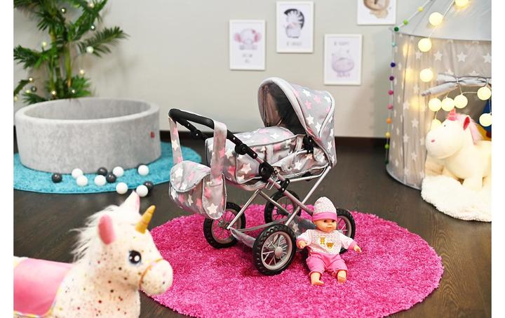 Image du produit Knorrtoys Puppenwagen Ruby - "star grey pink"