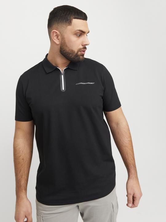 Image du produit Jack & Jones Plus Size Gedruckt Poloshirt Poloshirt (5XL)
