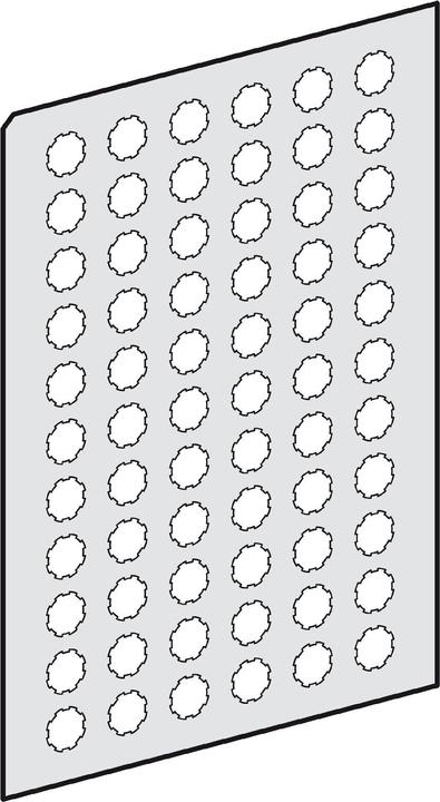 Actual product image Schneider Electric Sheet w. 66 round insert labels, ZBY1147