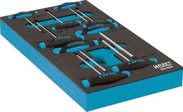 Produktbild HAZET Schraubendreher Satz ∙ mit T-Griff 163-182/9 ∙ Innen TORX Profil ∙ T6 ∙ T7 ∙ T8 ∙ T9 ∙ T10 ∙… (TX)