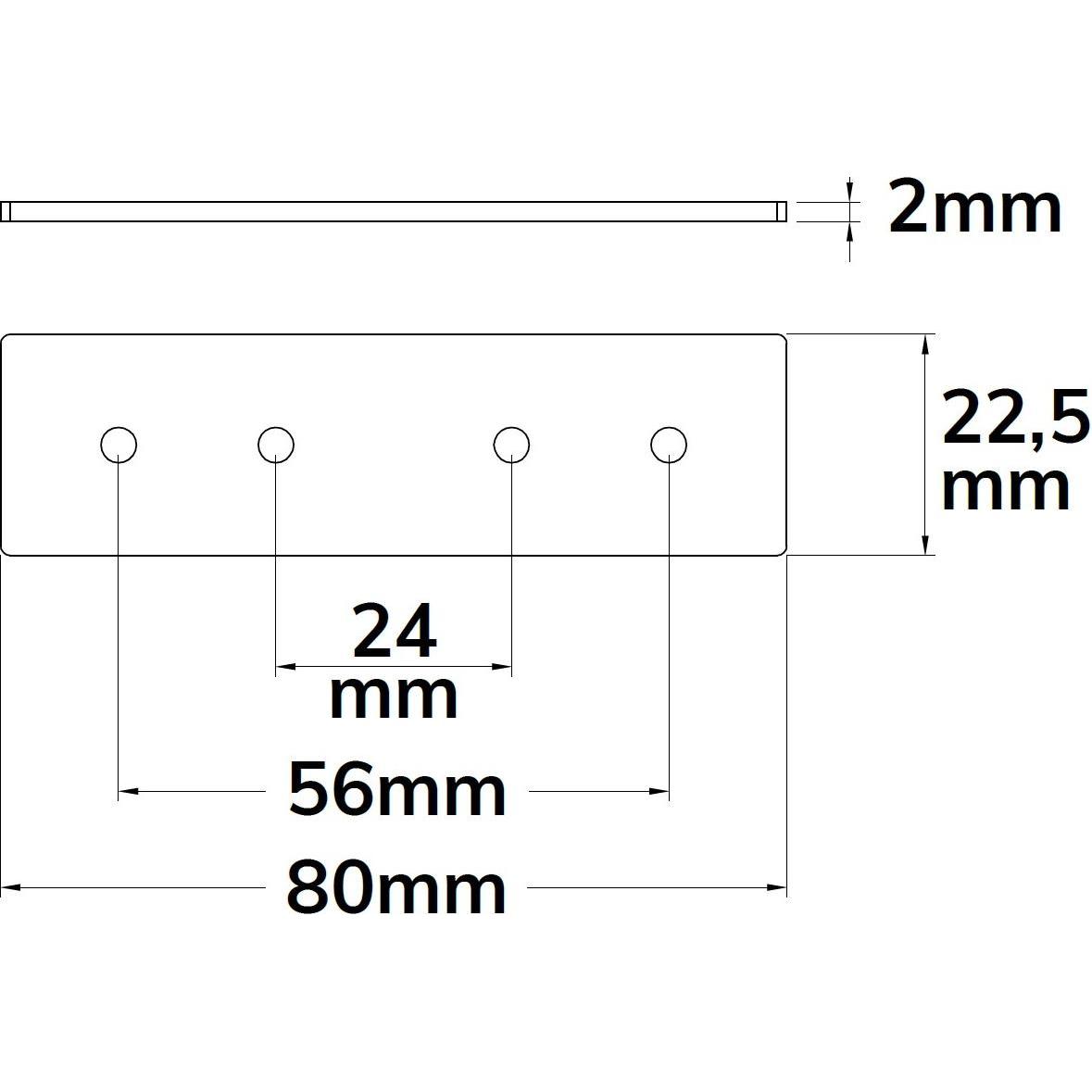 Thumbnail - Isoled, Zubehör Beleuchtung, Track48 Verbindungsplatte für Ein- und Aufbauschienen, 1 Stück