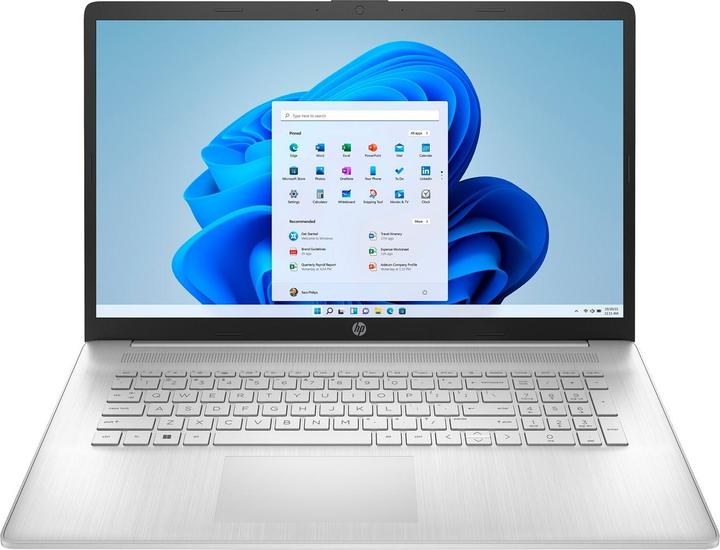 Produktbild HP 17-CN2068CL i5-1235U 17.3 FHD AG 8GB SSD512 BT BLKB FPR Win11 Natural Silver (REPACK) 2Y (17.30", 512 GB, 8 GB, US, Intel Core i5-1235U)