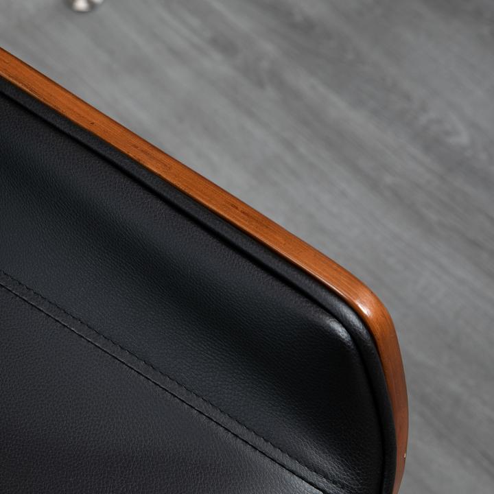 Actual product image Vinsetto Office chair with tilt function and wood look (46 - 56 cm)