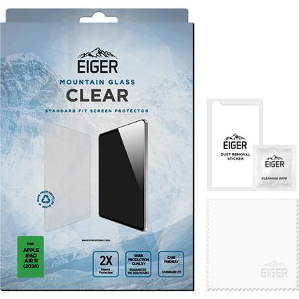 Thumbnail - Eiger Mountain Glass Clear Tablet (1 Stück, iPad Air 11 2024 (M2)), Tablet Schutzfolie