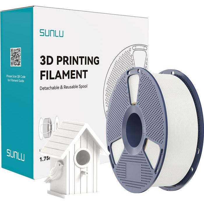 Sunlu ASA-Filament (weiss) (ASA), Filamenti stampa 3D, Bianco