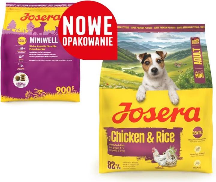Immagine prodotto Josera Mini Adult Pollo e Riso (Adulto, 1 pz., 900 g)