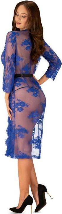 Immagine prodotto Obsessive Kobaltfarbener Kimono aus Spitze Blau (L)