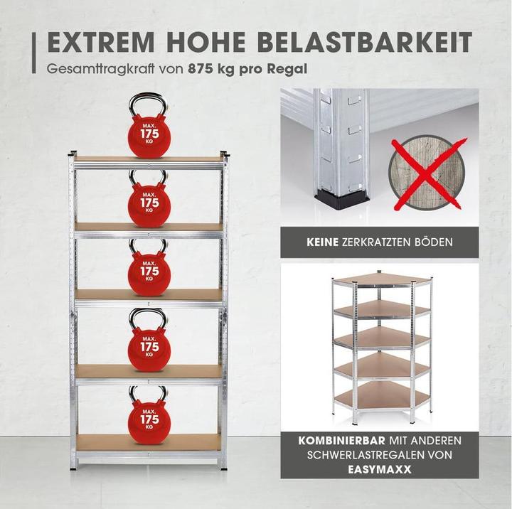 Produktbild Easymaxx Schwerlastregal