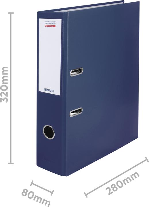 Actual product image Biella BUNDESORDNER® - Folder Maxi (A4, 80 mm)