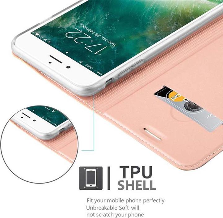 Image du produit Cadorabo Book Classy Style Cover (Apple iPhone 7 Plus, Apple iPhone 7s Plus)