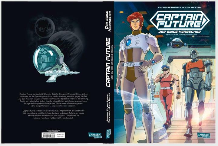 Actual product image Captain Future (German, Alexis Tallone, Marcel Le Comte, Sylvain Runberg, 2025)