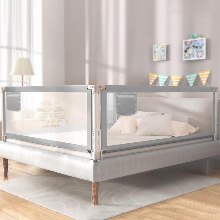 Actual product image Yikanwen Bettschutzgitter (140 x 90 x 90 cm)