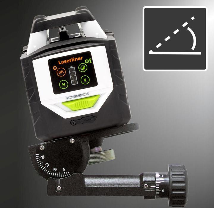 Produktbild Laserliner Laser-Distanzmesser DuraPlane Plus G360 MX Set 175cm 70 m (70 m, 515 nm)