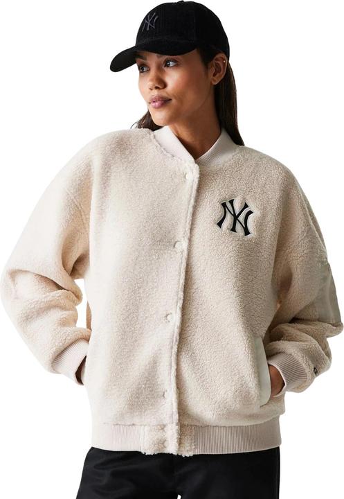 Immagine prodotto New Era Ladies Oversize SHERPA Bomber Jacke NY Yankees - L (L)