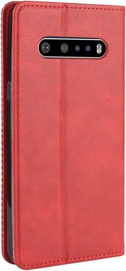 Produktbild MU Classic Retro Leder Bookcover Series (LG V60 ThinQ 5G)