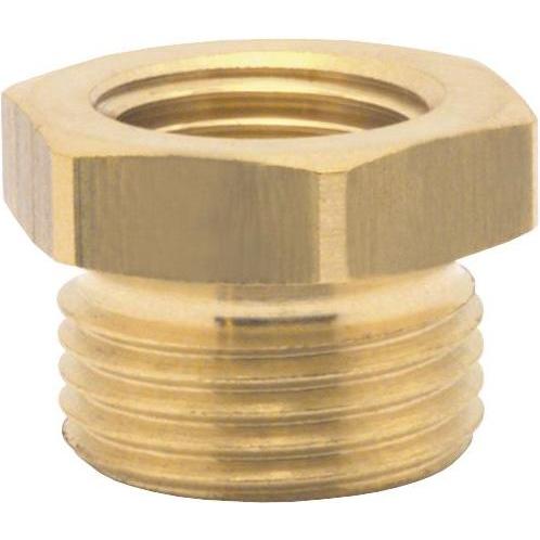 Elmag, Zubehör Druckluftwerkzeug, Druckluft Reduziernippel mit IG 1/4" und AG 3/8" aus Messing