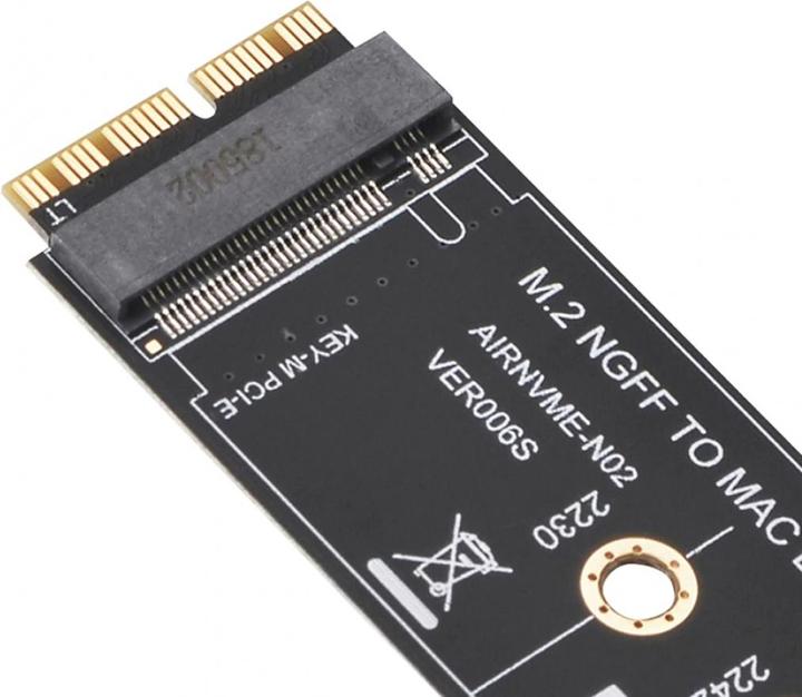 Produktbild PowerGuard M.2 zu Apple MacBook SSD Adapter