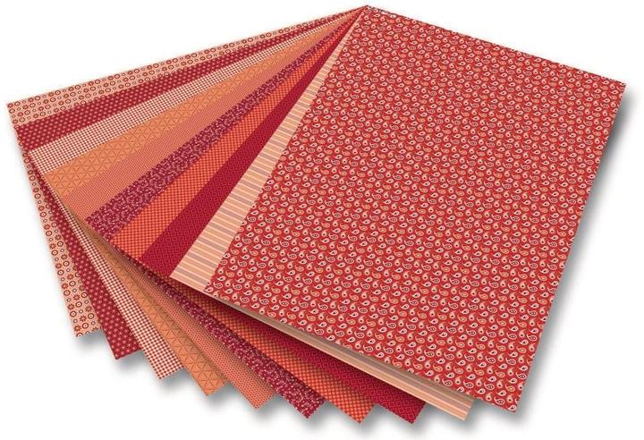 Produktbild Folia Motivblock Basics rot (270 g/m², 30x)