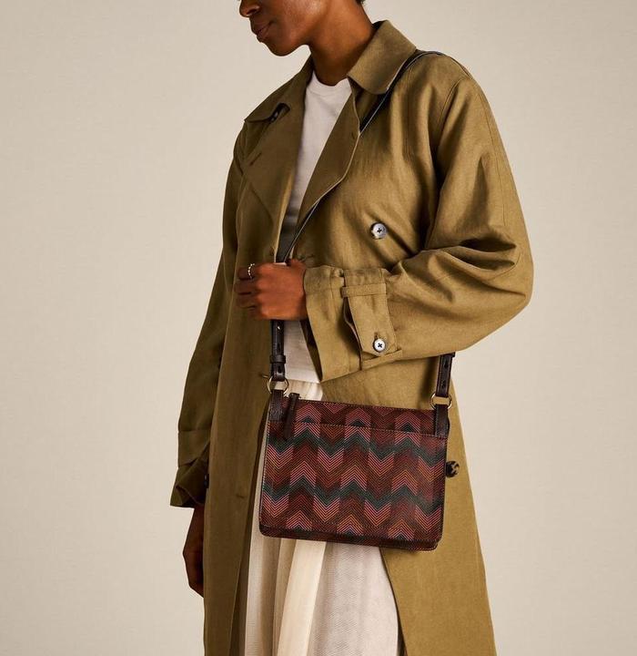 Image du produit Fossil Sac bandoulière Taryn en polyuréthane avec détails magnétiques et pochettes intérieures