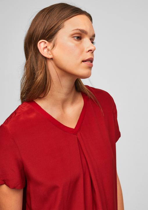 Produktbild S.Oliver Bluse Viskosebluse mit Falteneinsatz (34)